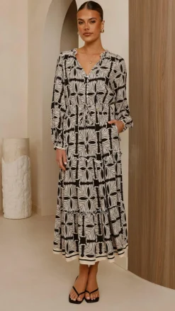 Lani Maxi Dress - Cortana Print