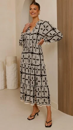 Lani Maxi Dress - Cortana Print