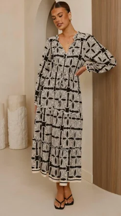Lani Maxi Dress - Cortana Print