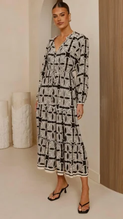Lani Maxi Dress - Cortana Print