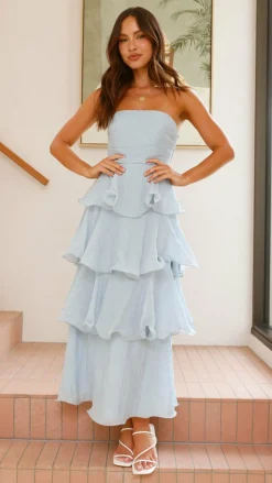 Lanica Maxi Dress - Blue