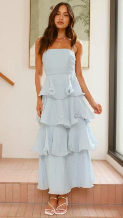 Lanica Maxi Dress - Blue