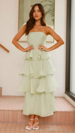 Lanica Maxi Dress - Sage