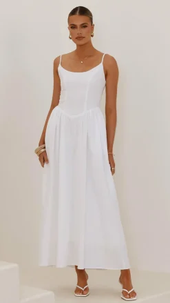 Laurelia Maxi Dress - White
