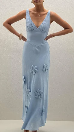 Lavara Maxi Dress - Blue