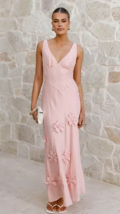 Lavara Maxi Dress - Pink