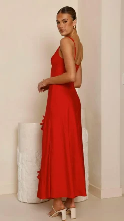 Lavara Maxi Dress - Red