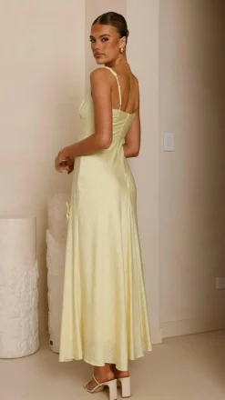 Lavara Maxi Dress - Yellow