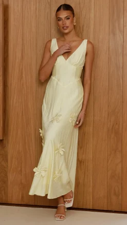 Lavara Maxi Dress - Yellow