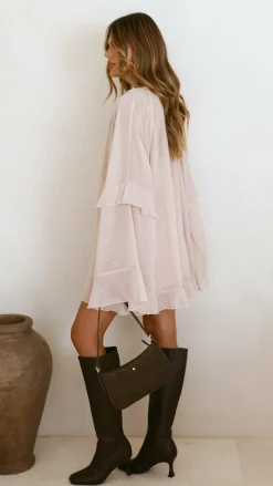 Leera Mini Dress - Nude