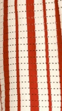 Leonie Short Sleeve Knit Top - Red