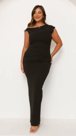Lilah Maxi Dress - Black