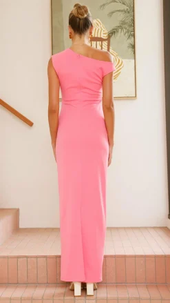 Lilah Maxi Dress - Pink