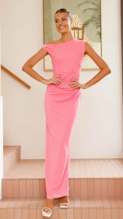Lilah Maxi Dress - Pink