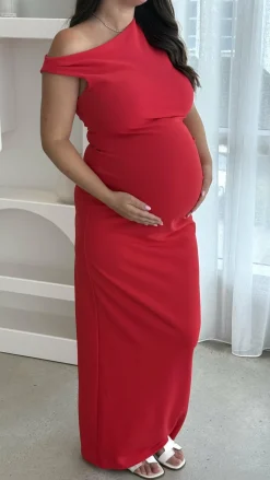 Lilah Maxi Dress - Red