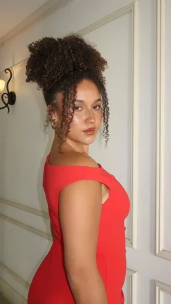 Lilah Maxi Dress - Red