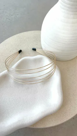 Lillian Headband - Gold