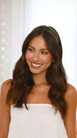 Lillian Headband - Gold