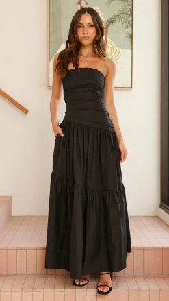 Lola Maxi Dress - Black