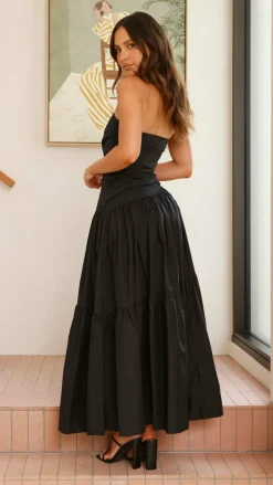 Lola Maxi Dress - Black