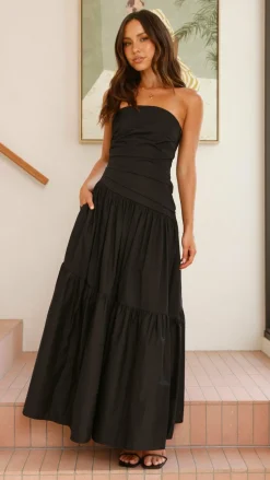 Lola Maxi Dress - Black