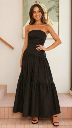 Lola Maxi Dress - Black