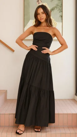 Lola Maxi Dress - Black