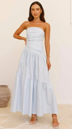 Lola Maxi Dress - Blue