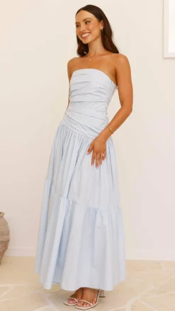 Lola Maxi Dress - Blue