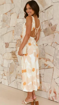 Lola Midi Dress - Buttercup Floral