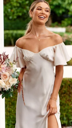 Louisa Midi Dress - Ivory