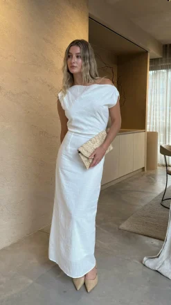 Luci Maxi Dress - White