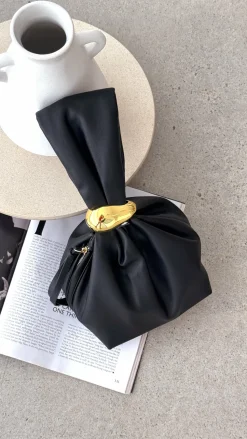 Lucia Handle Bag - Black