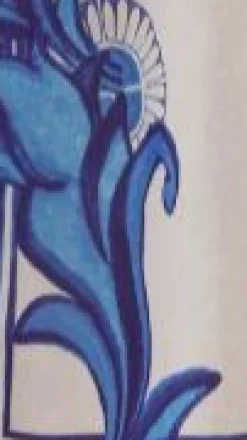 Lucia Long Sleeve Maxi Dress - Sapphire Print