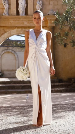 Lucia Maxi Dress - Champagne