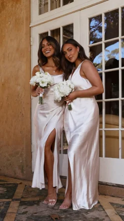 Lucia Maxi Dress - Champagne