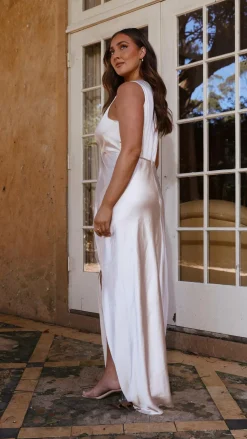 Lucia Maxi Dress - Champagne