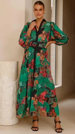 Lucinda Maxi Dress - Green