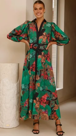 Lucinda Maxi Dress - Green