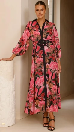 Lucinda Maxi Dress - Pink