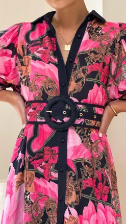 Lucinda Maxi Dress - Pink