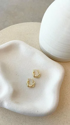 Lue Earrings - Gold