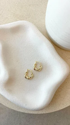 Lue Earrings - Gold