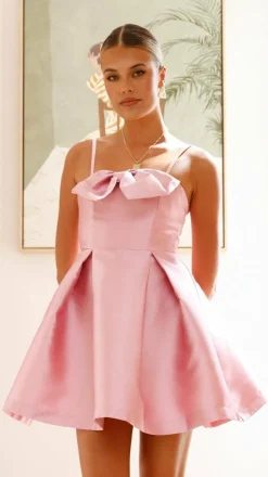 Lue Mini Dress - Pink