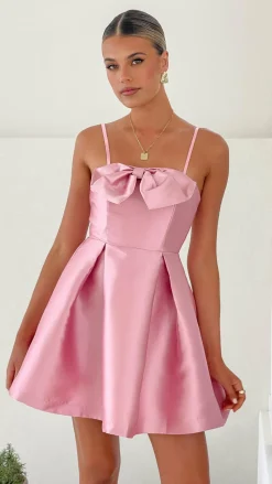 Lue Mini Dress - Pink