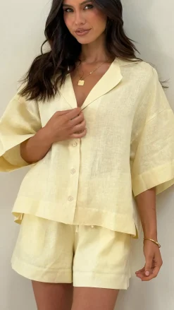 Luna Shorts - Yellow