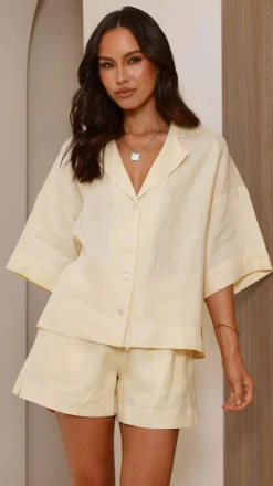 Luna Shorts - Yellow