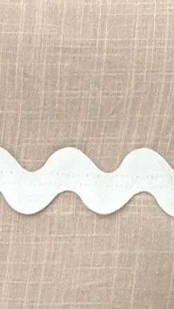 Lys Mini Dress - Beige/White