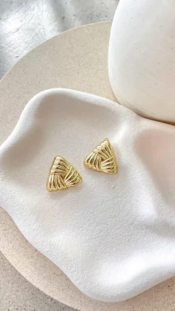 Madalena Earrings - Gold