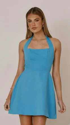 Madelyn Mini Dress - Blue